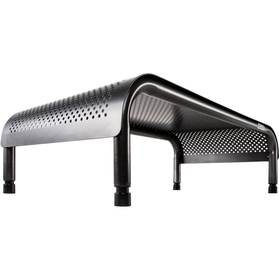 Allsop Metal Art Ergo 3 Adjustable Height Monitor Stand 15-Inch Wide Platform - (31630) - 35 lb Load Capacity - 8" Height x 18" Width x 10" Depth - Metal. Picture 10