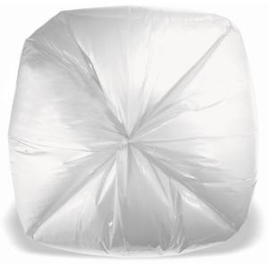 Genuine Joe Low Density White Can Liners - 45 gal Capacity - 46" Length x 40" Width x 0.90 mil (23 Micron) Thickness - Low Density - White - Industrial Trash - Recycled - 100 / Carton. Picture 2