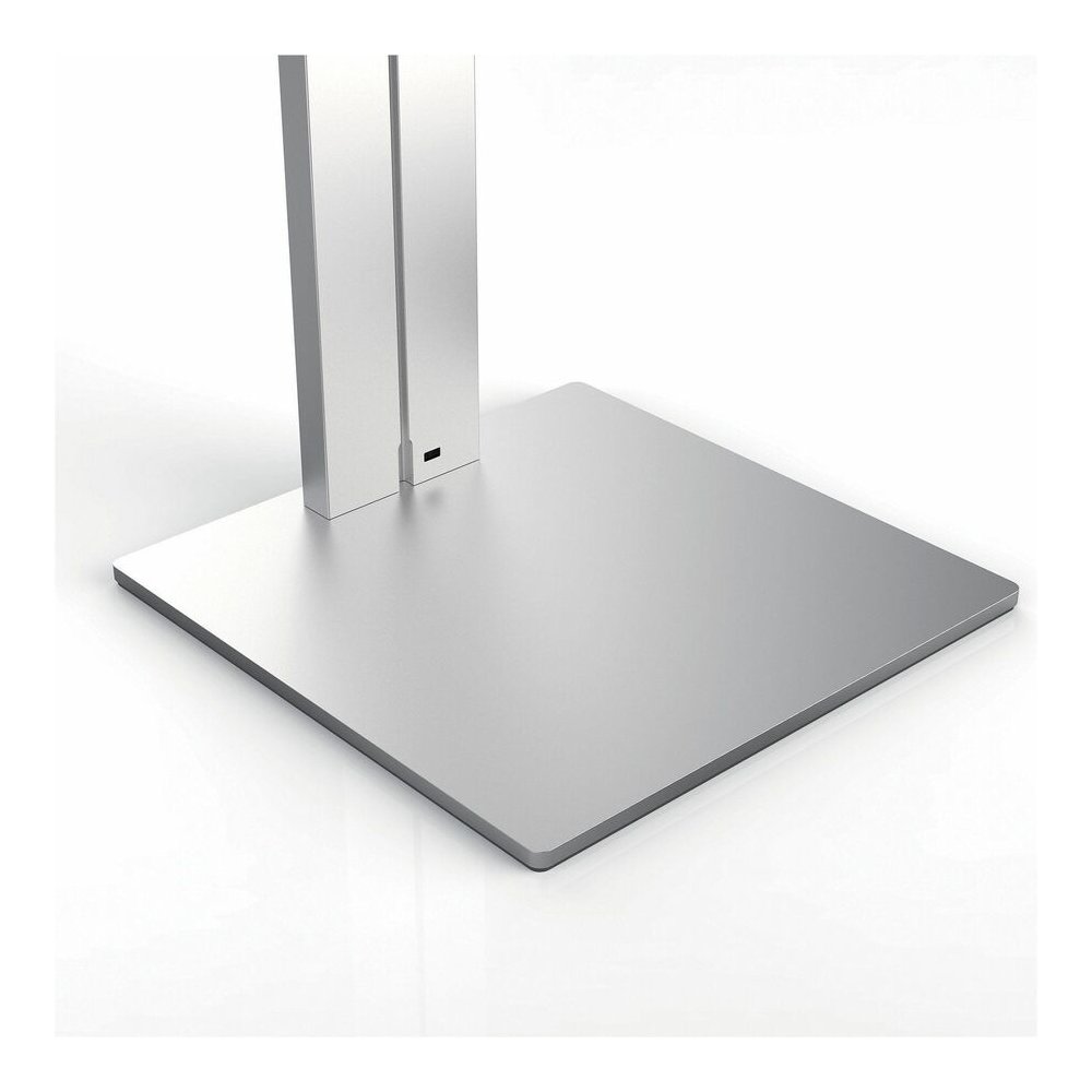 DURABLE Tablet Holder Floor - 47.8" Height x 10.6" Width x 10.6" Depth - Steel, Acrylonitrile Butadiene Styrene (ABS), Aluminum - Silver - Flexible, Floor Standing, Locking Mechanism, Adjustable Arm, . Picture 2