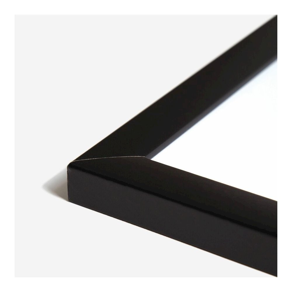 U Brands Magnetic Dry-Erase Board - 35" (2.9 ft) Width x 23" (1.9 ft) Height - White Painted Steel Surface - Black Wood Frame - Rectangle - Horizontal/Vertical - Magnetic - 1 Each. Picture 2