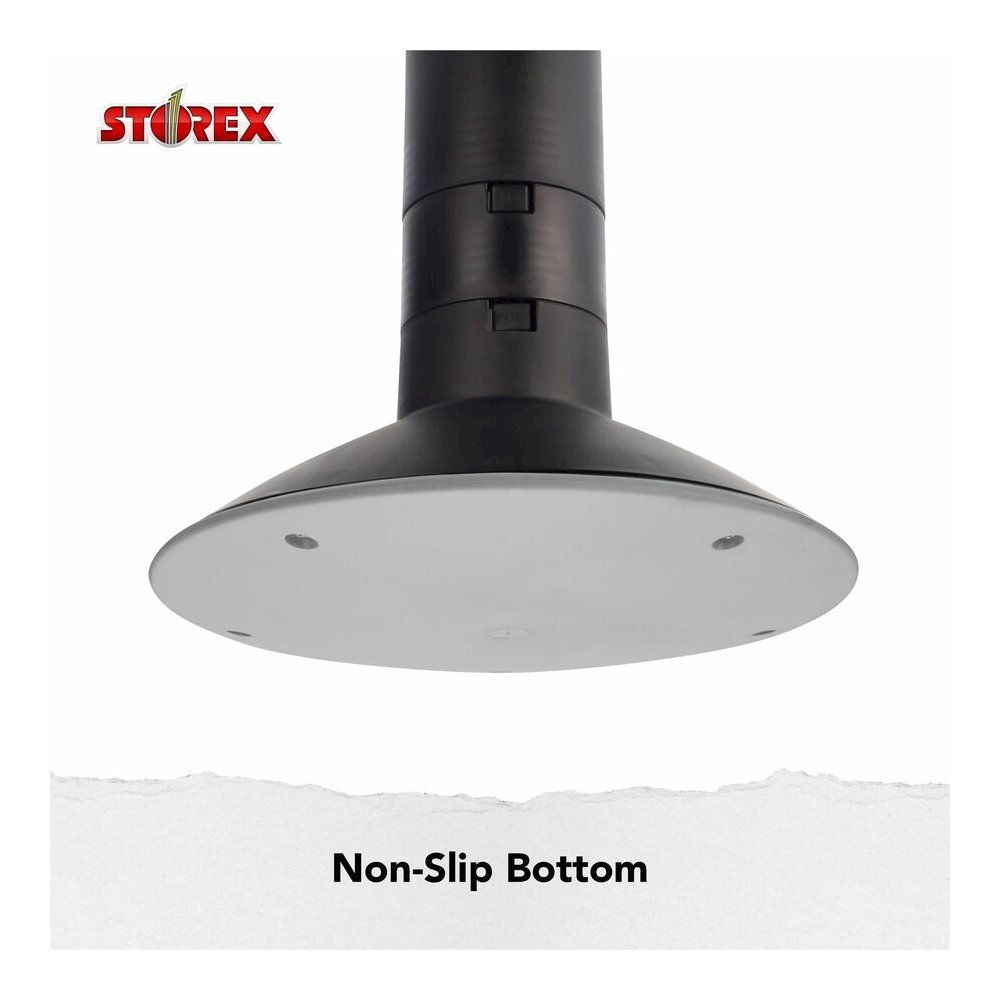 Storex Wiggle Stool - Black - 1 Each. Picture 2