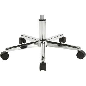 Lorell Resimercial Low-back Task Chair with Arms - 22.5" x 24.4"31.5" - Material: Fabric - Finish: Gray. Picture 10