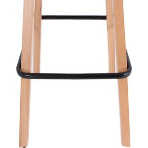 Lorell Modern Low-Back Stool - Low Back - Black - 1 Each. Picture 14