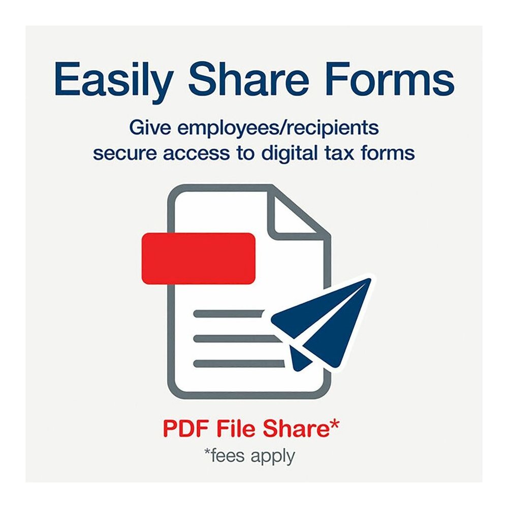 TOPS 5-part 1099-MISC Tax Forms - 5 Part - White - 50 / Pack. Picture 2
