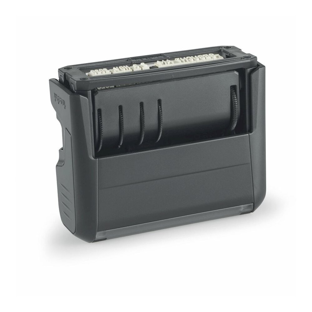 Trodat 12-Message Business Stamp - Message Stamp - ANSWERED, BACKORDERED, CANCELLED, BILLED, RECEIVED, CHARGED, CHECKED, DELIVERED, ENTERED, PAID, SHIPPED, ... - 0.37" Impression Width - 10000 Impress. Picture 2