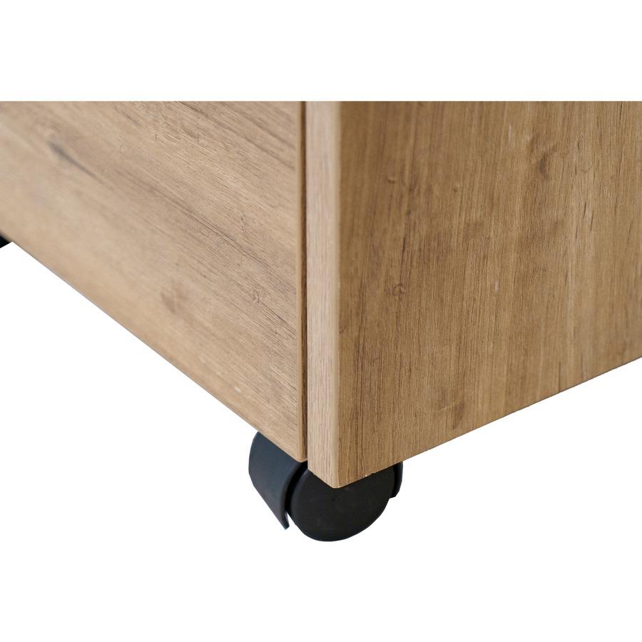 Mason Modern Two Drawer Wood Laminate File Cabinet. Picture 2
