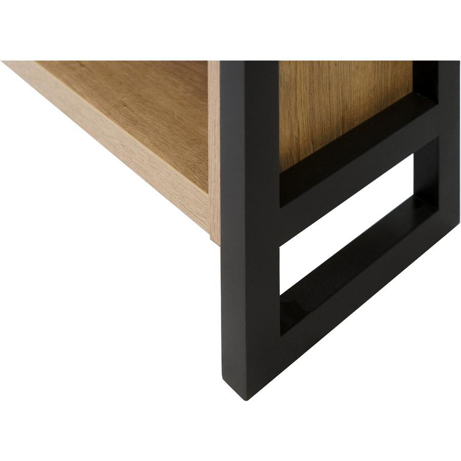 Mason Open Wood Laminate Bookcase. Picture 2