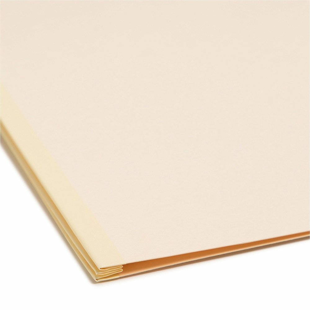 Smead 2/5 Tab Cut Letter Recycled Classification Folder - 8 1/2" x 11" - 2" Expansion - 2 x 2B Fastener - 2" for Folder - Top Tab Location - Right of Center Tab Position - 1 Divider - 18 pt. - 2 Plys . Picture 3