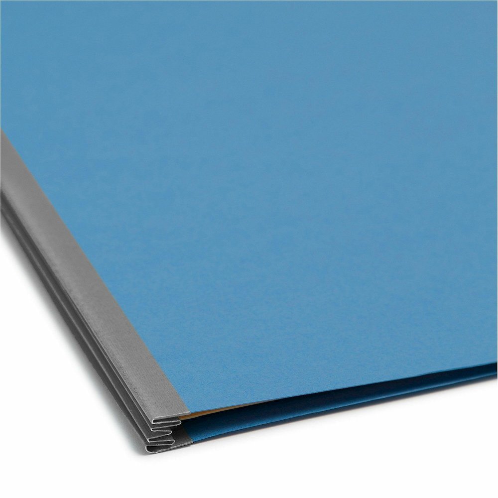 Smead Colored 2/5 Tab Cut Letter Recycled Classification Folder - 8 1/2" x 11" - 2" Expansion - 2 x 2B Fastener - 2" for Folder - Top Tab Location - Right of Center Tab Position - 2 Divider - 14 pt. -. Picture 3