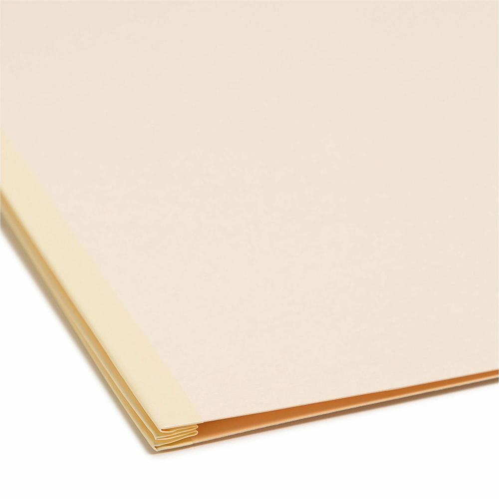 Smead 2/5 Tab Cut Legal Recycled Classification Folder - 8 1/2" x 14" - 2" Expansion - 2 x 2B Fastener - 2" for Folder - Top Tab Location - Right of Center Tab Position - 2 Divider - 18 pt. - 2 Plys -. Picture 3