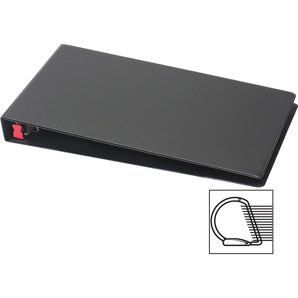 Cardinal EasyOpen Locking Slant-D Tabloid Binders - 1 1/2" Binder Capacity - Tabloid - 11" x 17" Sheet Size - 350 Sheet Capacity - 1 1/5" Spine Width - 3 x D-Ring Fastener(s) - Inside Front & Back Poc. Picture 7