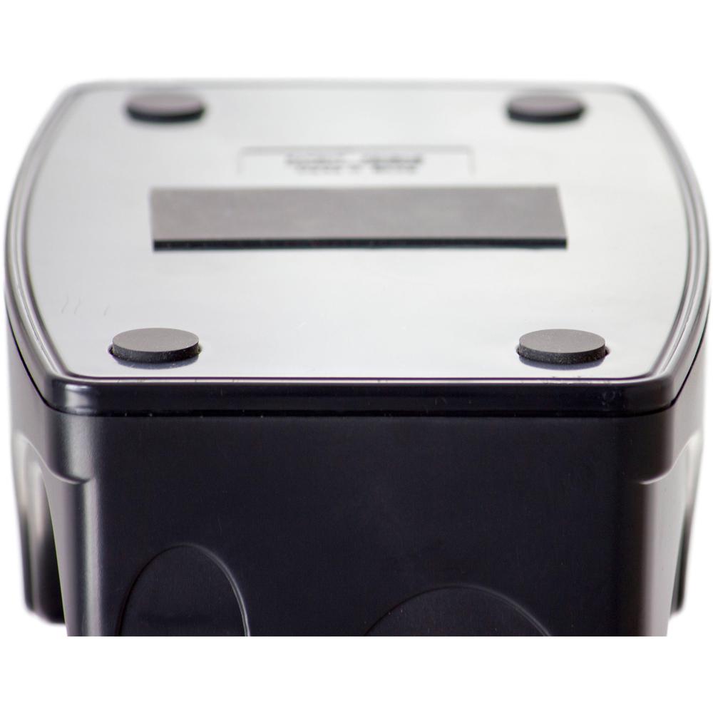 Officemate Heavy-Duty 2-in-1 Tape Dispenser - Holds Total 2 Tape(s) - Black - 1 Each. Picture 5