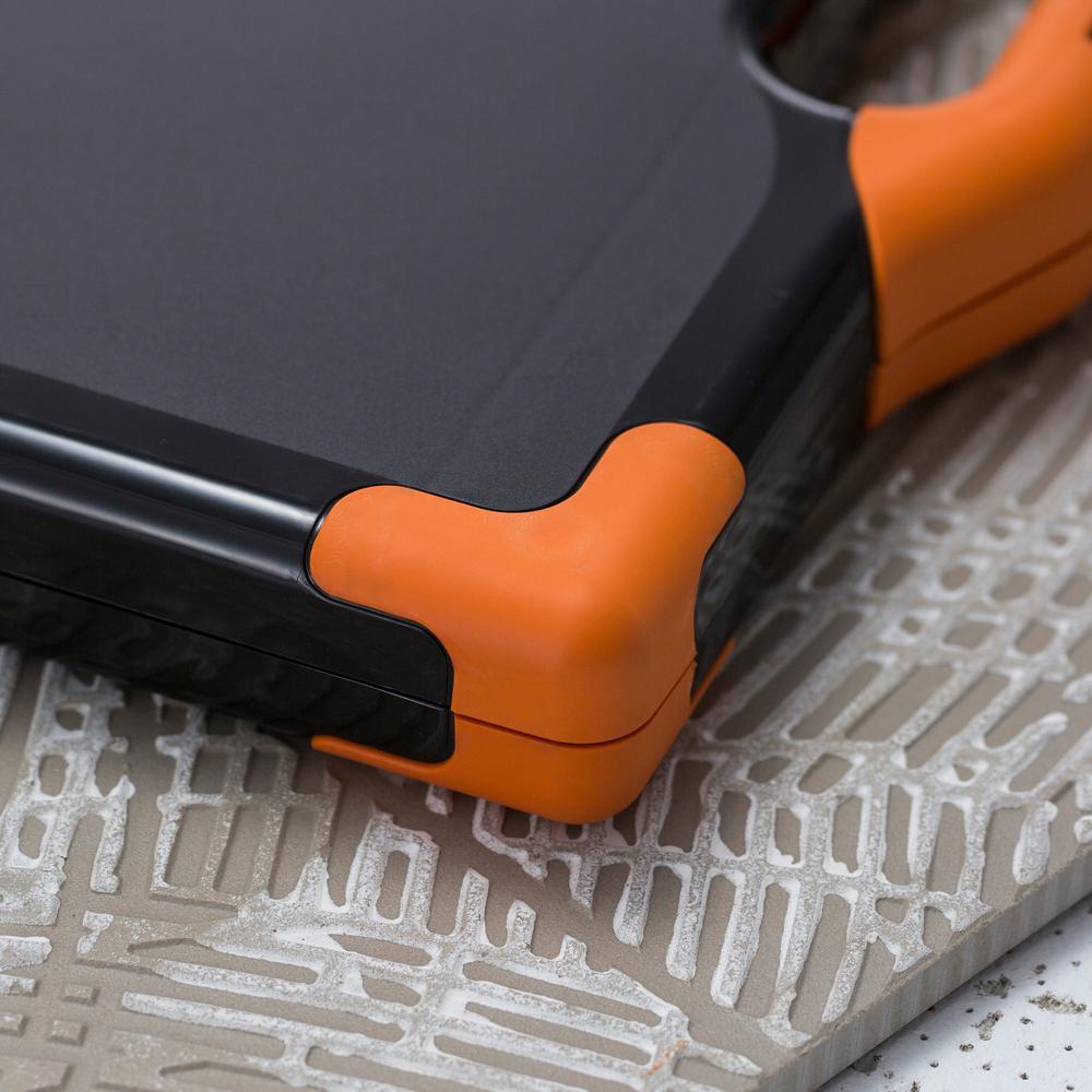 Officemate Carry-All Clipboard Storage Box - Storage for Tablet, Notebook - 8 1/2" , 8 1/2" x 11" , 14" - Black, Orange - 1 Each. Picture 2