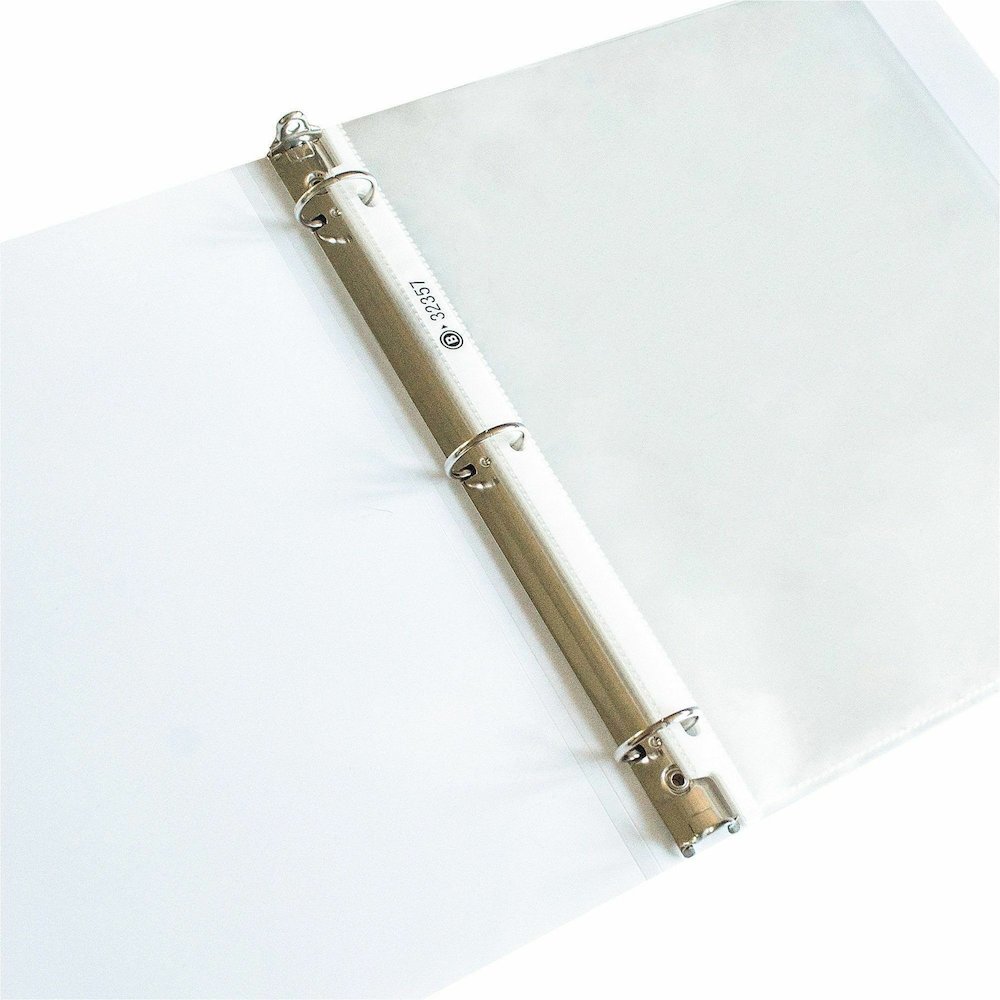 Business Source Sheet Protectors - For Letter 8 1/2" x 11" Sheet - 3 x Holes - Ring Binder - Top Loading - Rectangular - Clear - Polypropylene - 50/Pack - 4 / Box. Picture 3