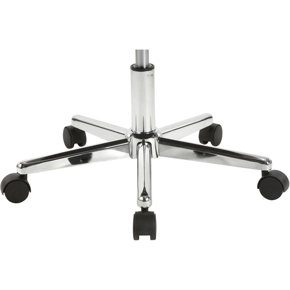 Lorell Resimercial Low-back Task Chair with Arms - 22.5" x 24.4"31.5" - Material: Fabric - Finish: Gray. Picture 12