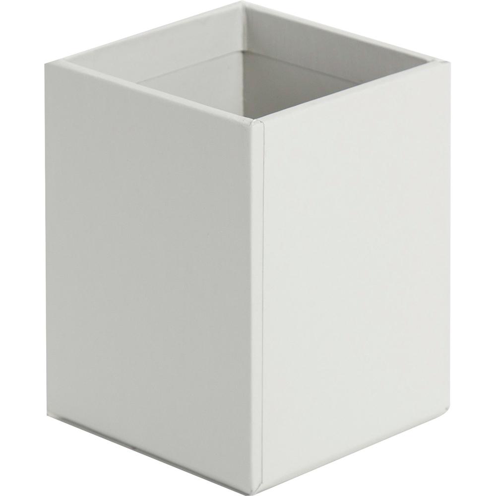 U Brands 4 Piece Desk Organization Kit - 4.1" Height x 9.8" Width12" Length%Desktop - Sturdy, Lightweight - Gray - Chipboard, Paper - 1 Each. Picture 9
