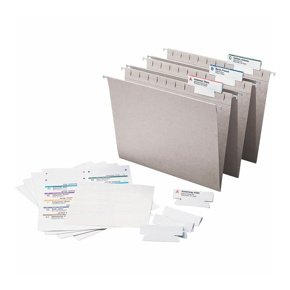 Smead Viewables Tabs with Label Protector - 1.25" Tab Height x 3.50" Tab Width - 1 Box. Picture 2