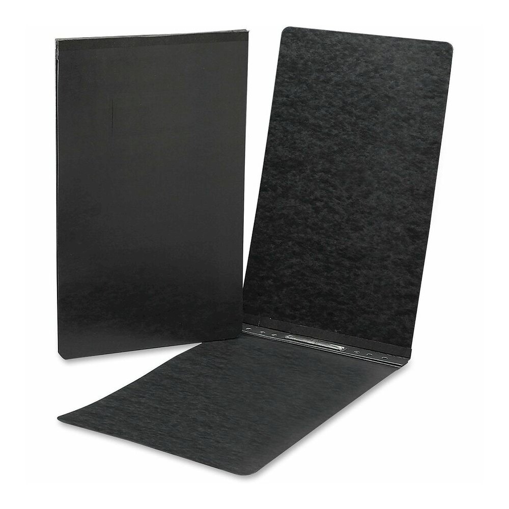 Smead Premium Pressboard Legal Recycled Fastener Folder - 8 1/2" x 14" - 2" Expansion - 1 Fastener - 2" for Folder - 25 pt. - Pressboard - Black - Reinforced Hinge, Heavy Duty, Moisture Resistant, Sta. Picture 4
