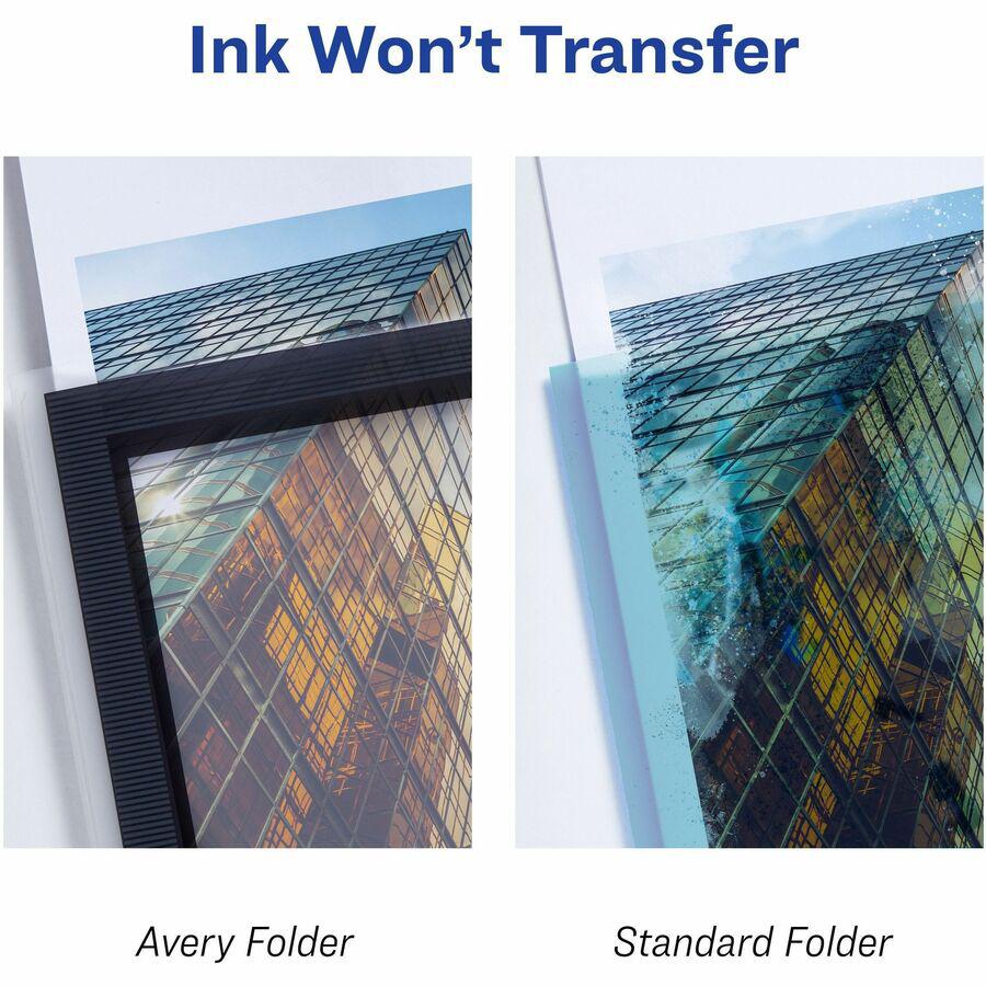 Avery&reg; Flexi-View 3 Ring Binders - 1 1/2" Binder Capacity - Letter - 8 1/2" x 11" Sheet Size - 275 Sheet Capacity - 3 x Round Ring Fastener(s) - 1 Pocket(s) - Polypropylene - Pocket, Flexible, Dur. Picture 11