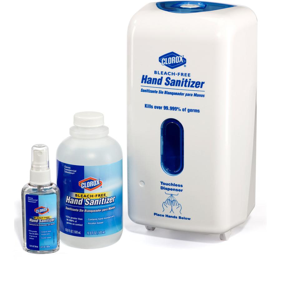 Clorox Commercial Solutions Hand Sanitizer - 16.9 fl oz (500 mL) - Pump Bottle Dispenser - Kill Germs - Hand - Moisturizing - Clear - Non-sticky, Non-greasy - 12 / Carton. Picture 7