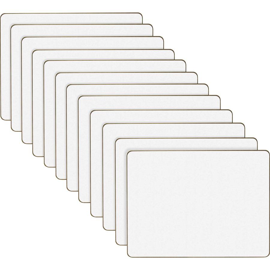 Sparco Dry-erase Board Kit with 12 Sets - 12" (1 ft) Width x 9" (0.8 ft) Height - White Surface - Magnetic - 1 Box. Picture 5