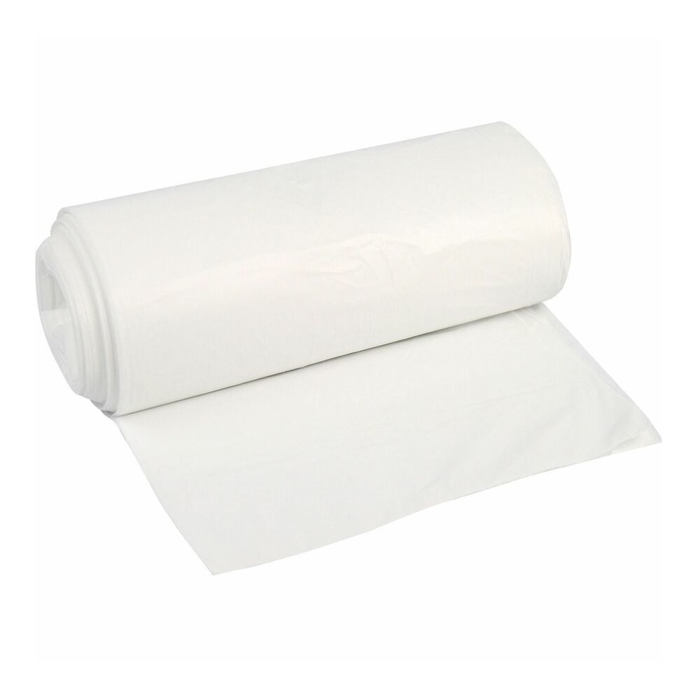 Heritage Accufit RePrime Trash Bags - 23 gal Capacity - 45" Length x 28" Width x 0.90 mil (23 Micron) Thickness - Low Density - Clear - Linear Low-Density Polyethylene (LLDPE) - Waste Disposal, Garbag. Picture 2