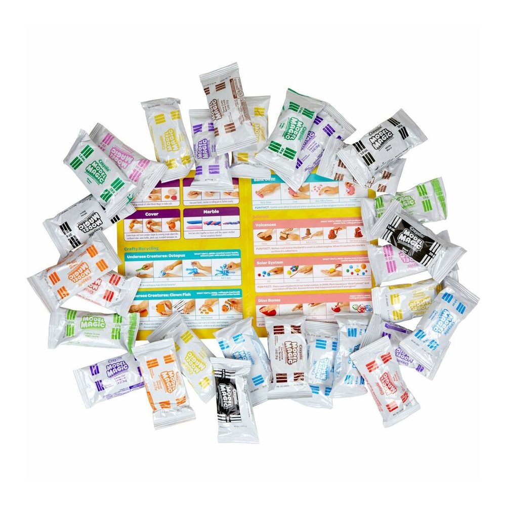 Model Magic Variety Pack - Marker, School, Home, Sculpture - Assorted - 30 / Pack. Picture 4