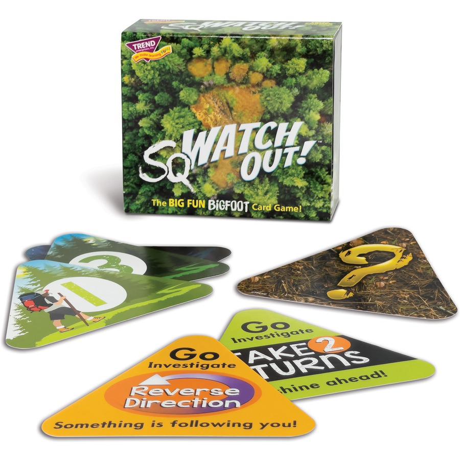 Trend sqWATCH Out! Three Corner Card Game - 63 Card(s) - Fun - Mystery - 2 to 4 Players - 1 Each. Picture 5