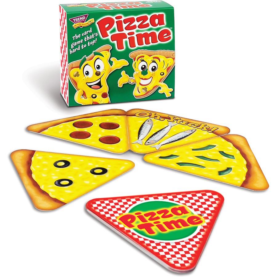 Trend Pizza Time Three Corner Card Game - 63 Card(s) - Fun - Mystery - 2 to 4 Players - 1 Each. Picture 5