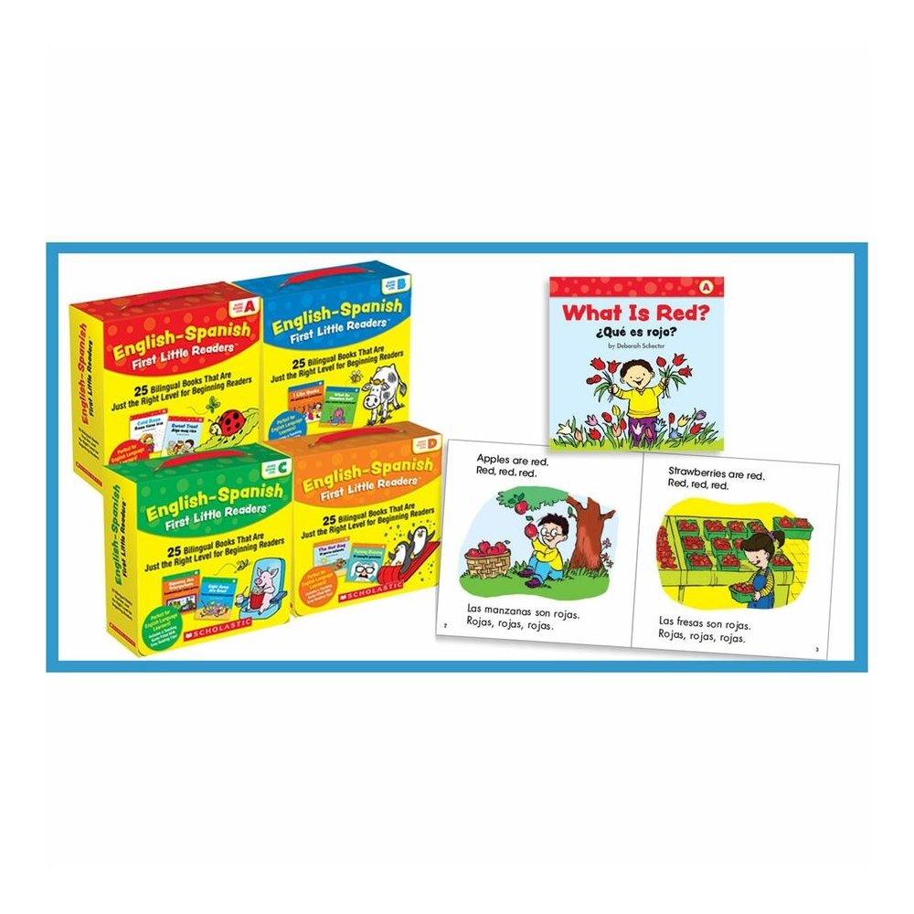 Scholastic First Little Readers Book Set Printed Book by Liza Charlesworth - 8 Pages - Scholastic Teaching Resources Publication - July 1, 2020 - Book - Grade Preschool-2 - English, Spanish. Picture 2