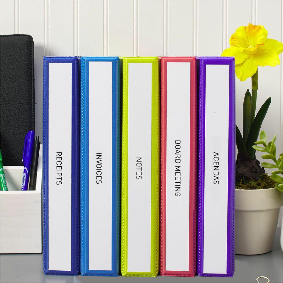 Avery&reg; Binder Spine Inserts - 1 1/2" Sheet - White - 25 / Pack. Picture 3