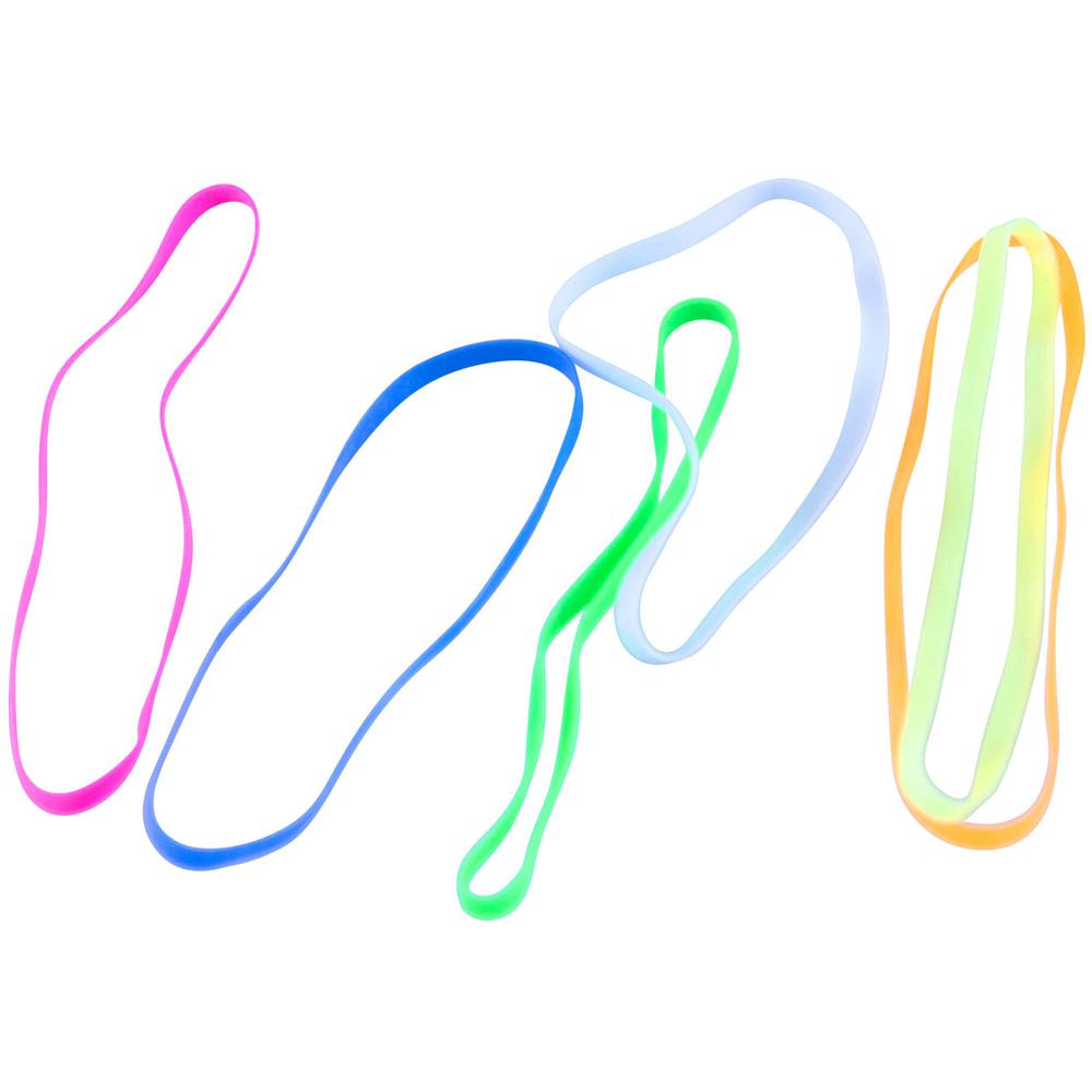 Conserve Plastibands - 2.1" Length - Latex-free - 200 / Box - Polyurethane - Assorted. Picture 6