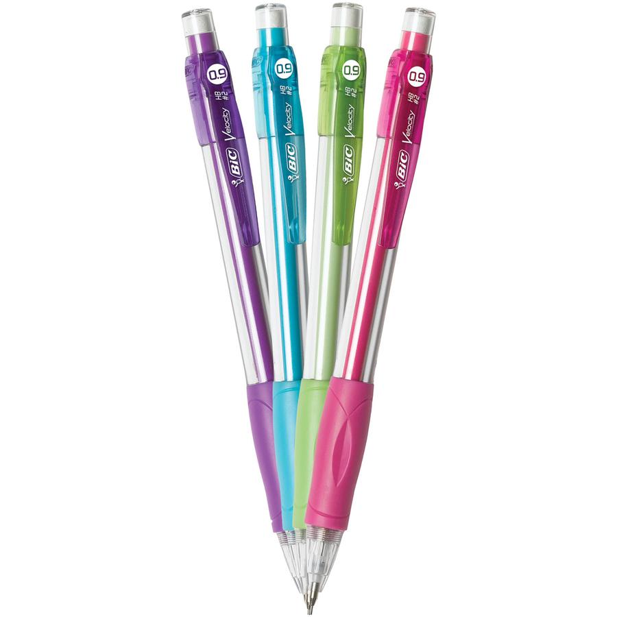 BIC Mechanical Pencils - #2 Lead - 0.9 mm Lead Diameter - Refillable - Turquoise Barrel - 1 Dozen. Picture 4