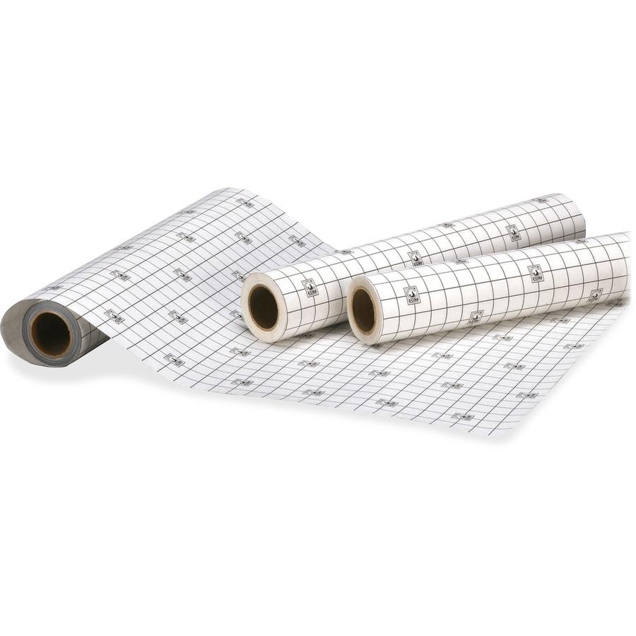 C-Line Heavyweight Cleer Adheer Laminating Film Roll - Clear, One-Sided, 24 x 600, 1/BX, 65050. Picture 4