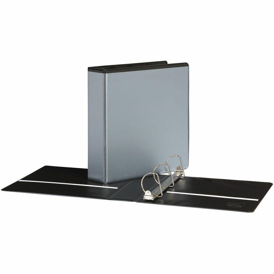 Cardinal Xtralife ClearVue Locking Slant-D Binders - 2" Binder Capacity - Letter - 8 1/2" x 11" Sheet Size - 540 Sheet Capacity - 2 1/2" Spine Width - 3 x D-Ring Fastener(s) - 2 Inside Front & Back Po. Picture 5