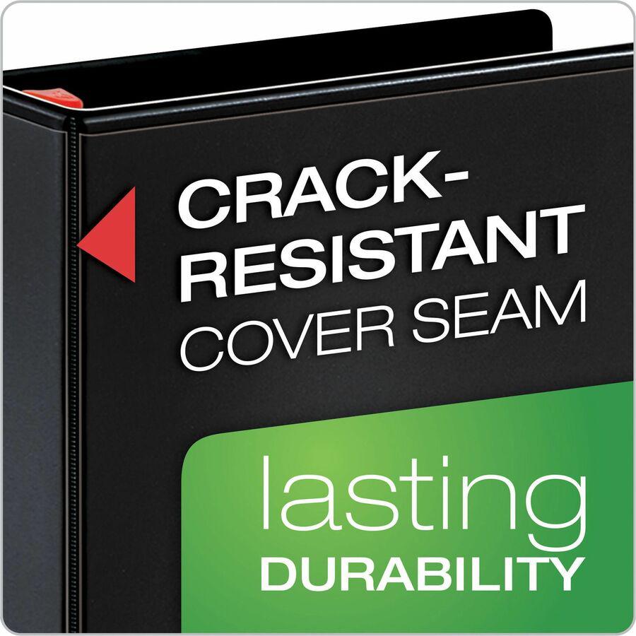 Cardinal Xtralife ClearVue Locking Slant-D Binders - 3" Binder Capacity - Letter - 8 1/2" x 11" Sheet Size - 725 Sheet Capacity - 2 29/32" Spine Width - 3 x D-Ring Fastener(s) - 2 Inside Front & Back . Picture 3