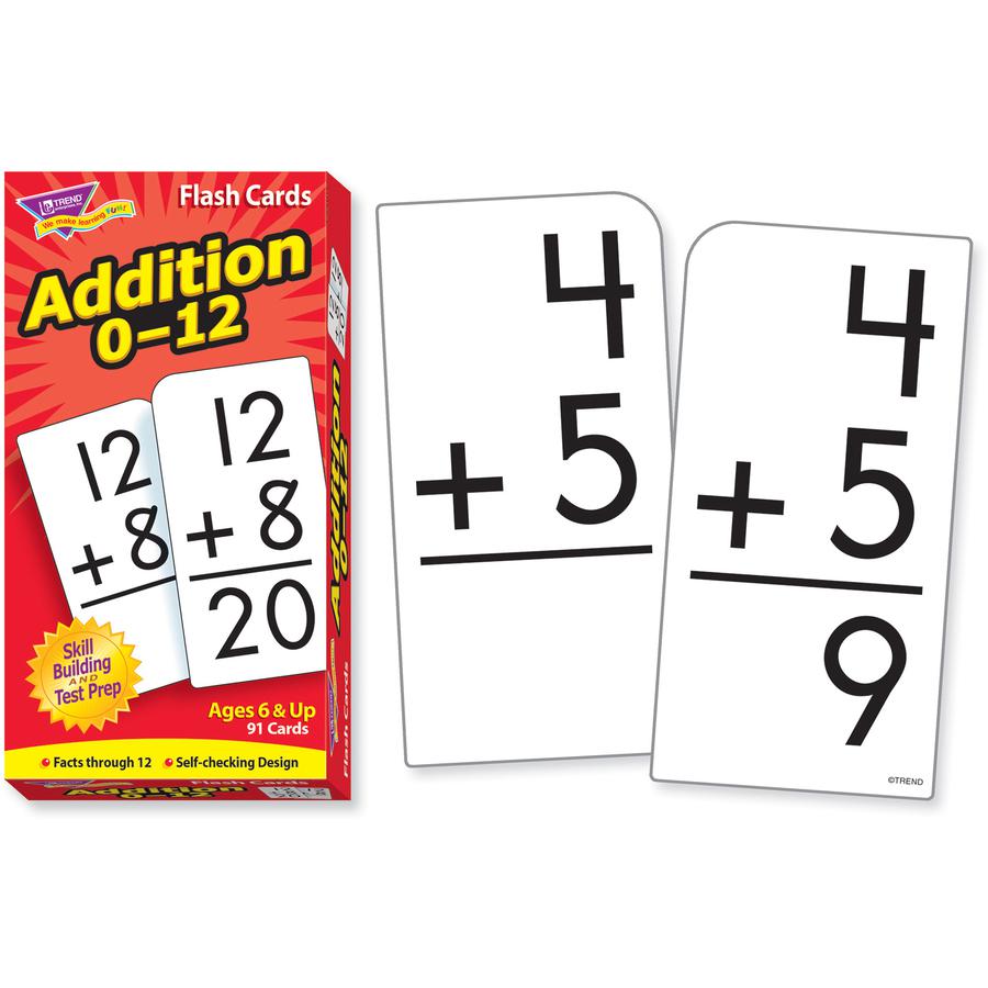 Trend Math Flash Cards - Educational - 1 / Box. Picture 8