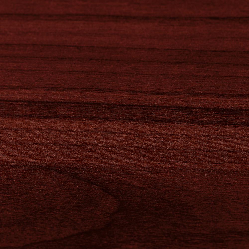 Lorell Essentials Series Return Shell - 29.5" Height x 41.6" Width x 23.6" Depth - Finish: Laminate, Mahogany - Leveling Glide - 1 Each. Picture 4