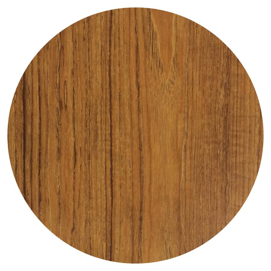 Lorell Fortress Series Double-Pedestal Desk - Rectangle Top - 60" Table Top Width x 30" Table Top Depth x 1.12" Table Top Thickness - 29.50" Height - Office, File - Assembly Required - Oak, Oak Lamina. Picture 7