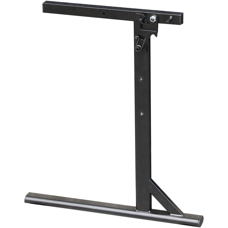 Lorell Shift 2.0 Flip and Nesting Mobile Table - Laminated Rectangle Top - 198 lb Capacity - 72" Table Top Length x 24" Table Top Width x 1" Table Top Thickness - 29.50" Height - Assembly Required - G. Picture 15
