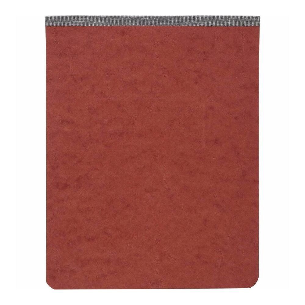 ACCO Presstex Letter Recycled Report Cover - 2" Folder Capacity - 8 1/2" x 11" - Folder - 20 pt. - Red - 60% Recycled - 1 Each. Picture 2