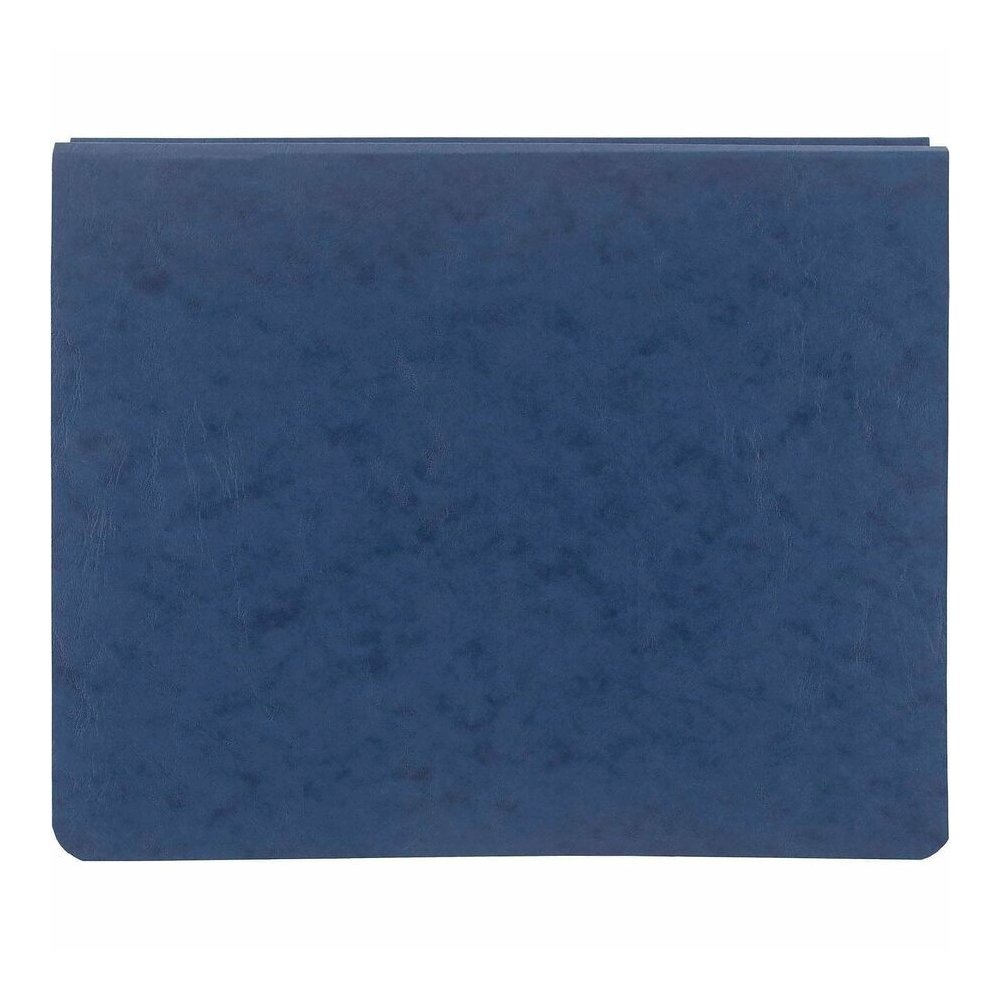ACCO PRESSTEX Unburst Sheet Covers - 6" Binder Capacity - Letter - 8 1/2" x 11" Sheet Size - Dark Blue - Recycled - Retractable Filing Hooks, Hanging System, Moisture Resistant, Water Resistant - 1 Ea. Picture 2