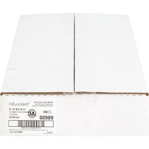Nature Saver Black Low-density Recycled Can Liners - Medium Size - 33 gal Capacity - 39" Length x 33" Width x 1.25 mil (32 Micron) Thickness - Low Density - Black - Plastic - Cleaning Supplies - Recyc. Picture 7