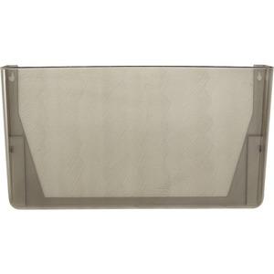 Officemate Mountable Wall File - 7" Height x 13" Width x 4.1" Depth - Smoke - Plastic - 1 Each. Picture 10
