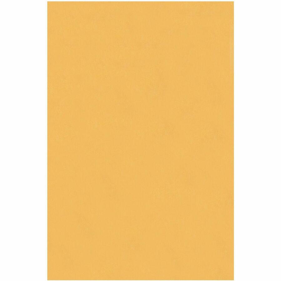 Business Source Heavy-duty Metal Clasp Envelopes - Clasp - #55 - 6" Width x 9" Length - 28 lb - Clasp - Kraft - Kraft - 100 / Box. Picture 3