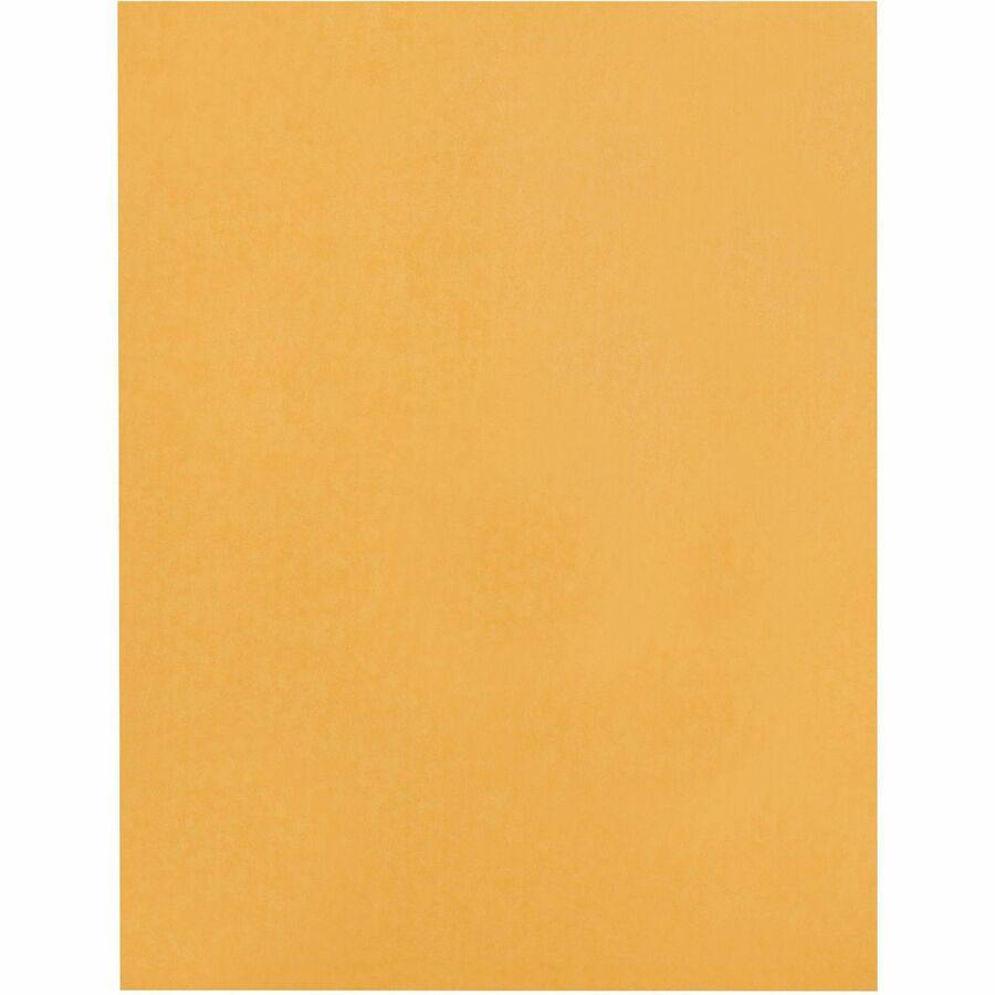 Business Source Heavy-duty Clasp Envelopes - Clasp - #93 - 9 1/2" Width x 12 1/2" Length - 28 lb - Clasp - Kraft - 100 / Box - Kraft. Picture 4