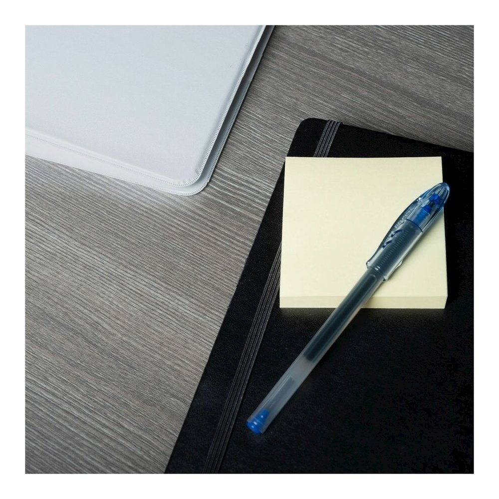 Business Source Yellow Repostionable Adhesive Notes - 3" Flag/Note Width x 3" Flag/Note Length - Square - Yellow - Repositionable, Solvent-free Adhesive - 24 / Pack. Picture 3