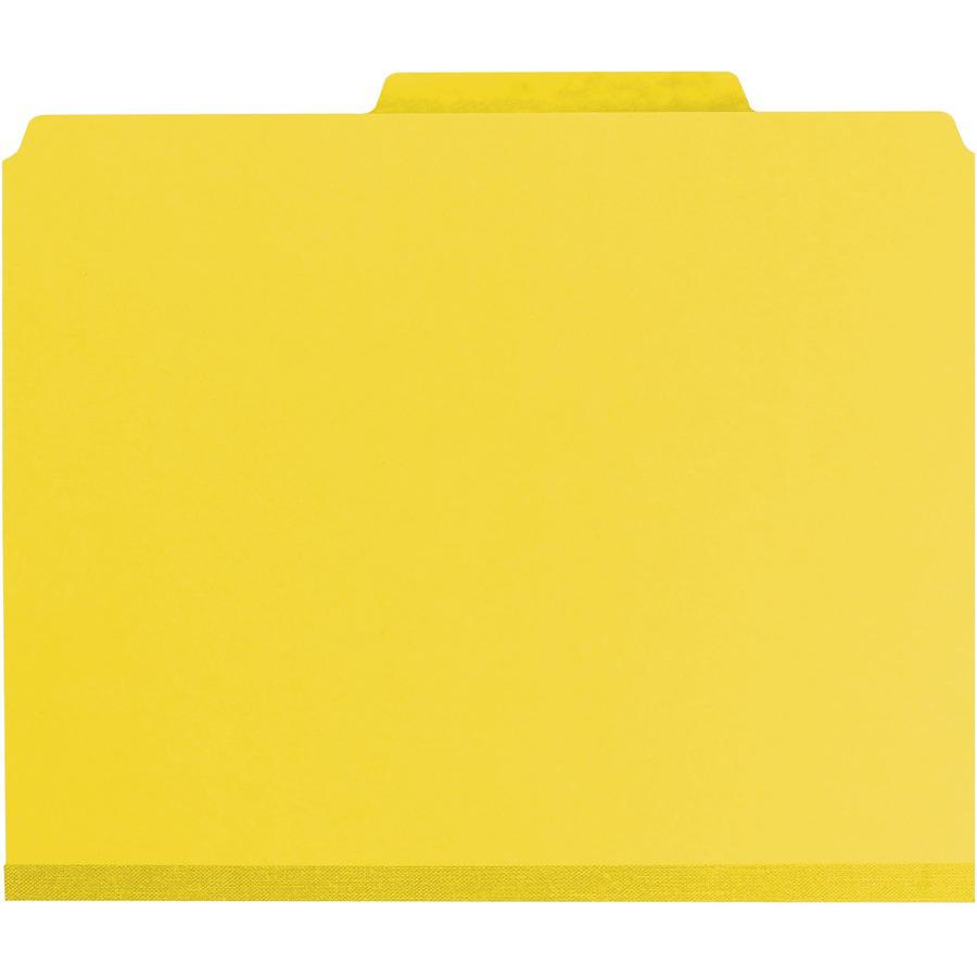 Smead Premium Pressboard Classification Folders with SafeSHIELD&reg; Coated Fastener Technology - Letter - 8 1/2" x 11" Sheet Size - 2" Expansion - 6 Fastener(s) - 2" Fastener Capacity for Folder, 1" . Picture 4