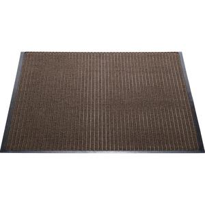 Genuine Joe Waterguard Wiper Scraper Floor Mats - Carpeted Floor, Indoor, Outdoor - 72" Length x 48" Width - Polypropylene - Brown - 1 Each. Picture 2