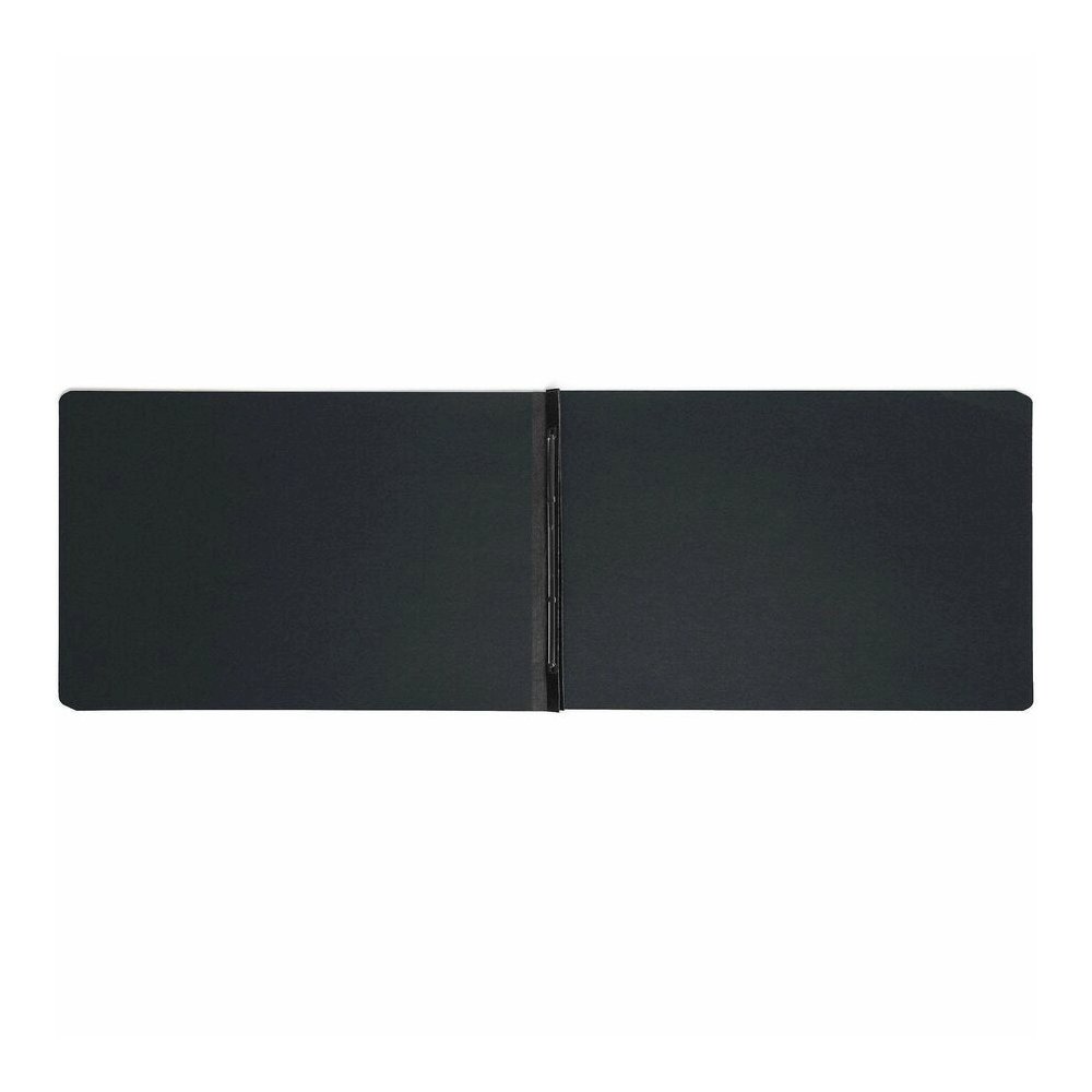 Smead Tabloid Recycled Report Cover - 11" x 17" - 3" Expansion - 1 Fastener - 25 pt. - Pressboard - Black - Metal Compressor, Hinged - 100% Paper Recycled - 1 Each. Picture 4